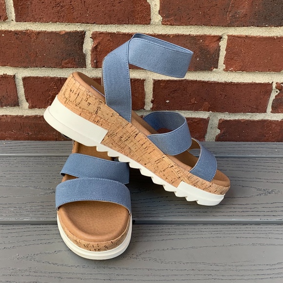Steve Madden Shoes - New Steve Madden Bandi Platform Wedge Sandal
